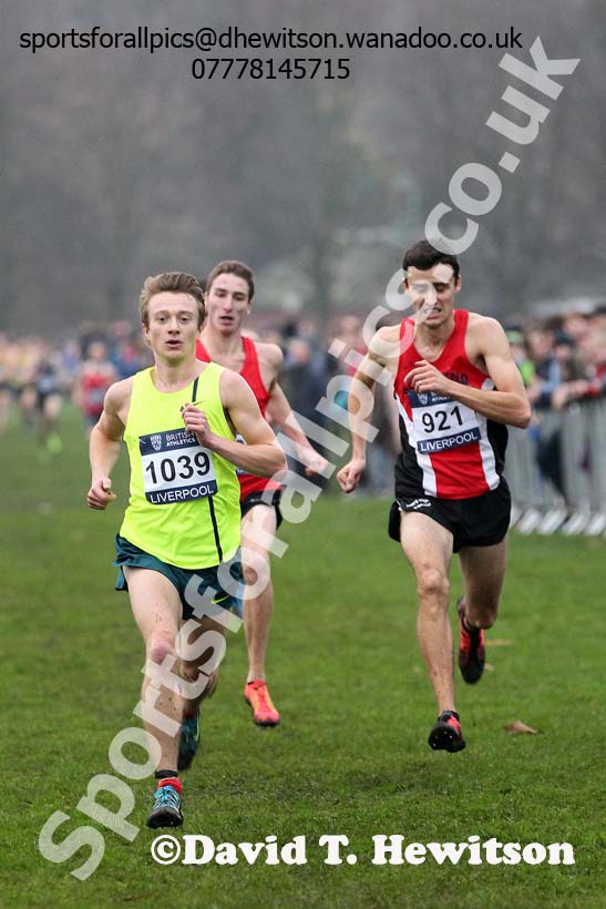 Senior men's European Cross Country Trials, Sefton Park, Liverpool. Photo: David T. Hewitson/Sports for All Pics